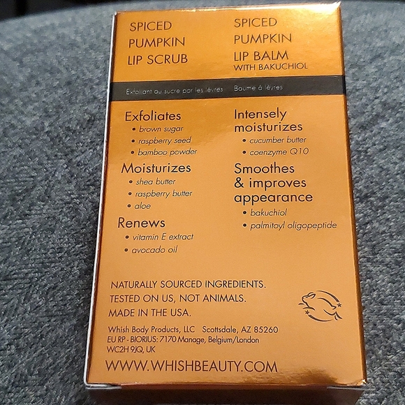 Spiced Pumpkin Lip Treatment Duo - Picture 2 of 3